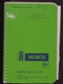 Cover of Cleofe Calderon's notebook, Panama 1971